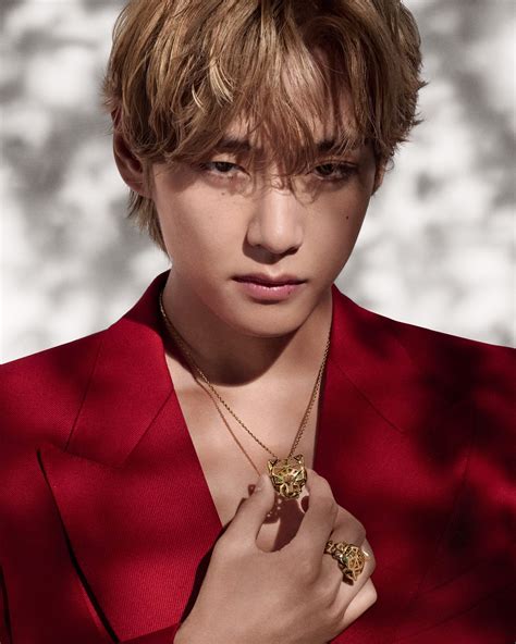 Cartier Appoints Kim Tae Hyung, V of BTS, as Brand .